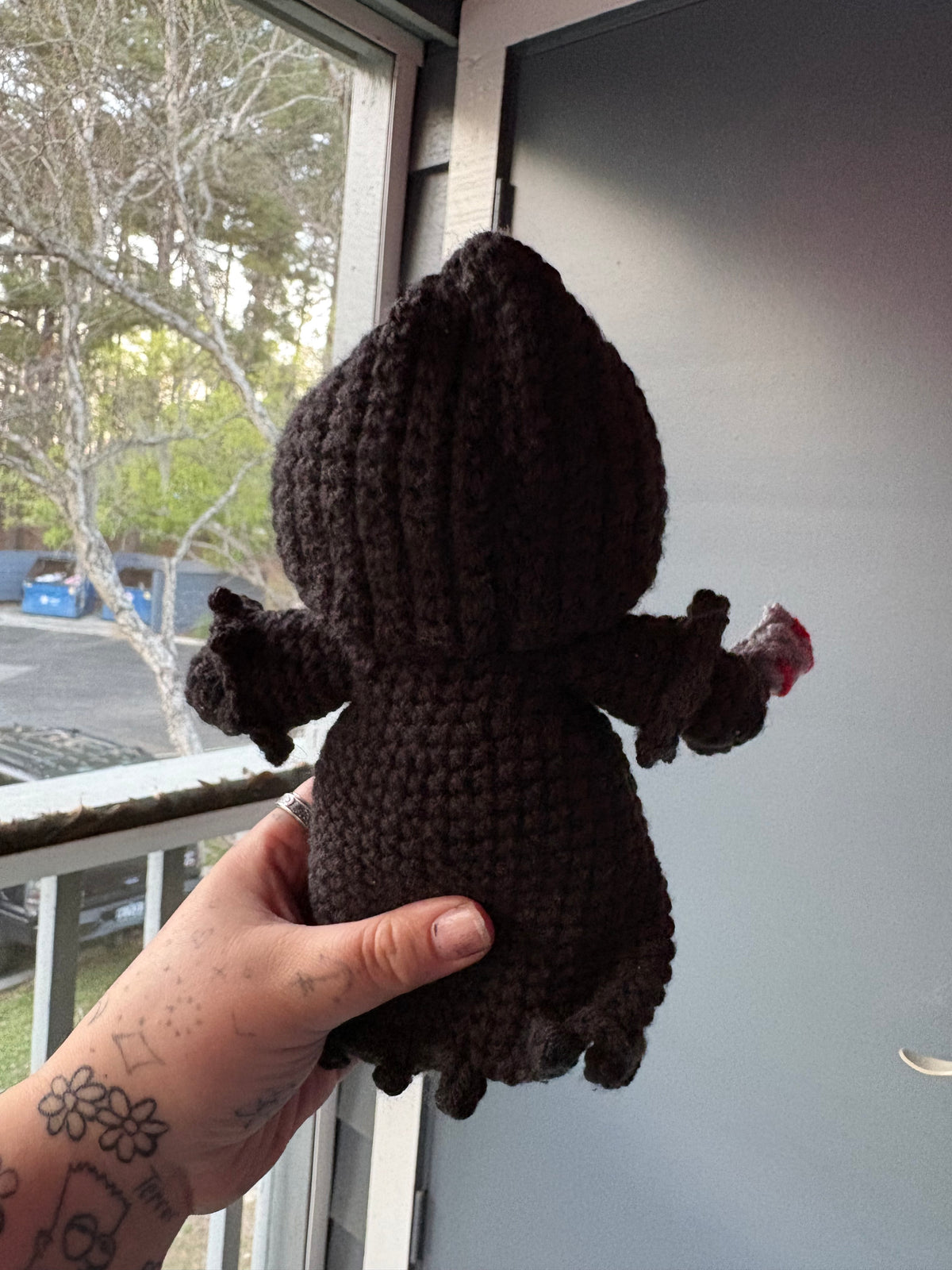 Ghost face 8” plushie